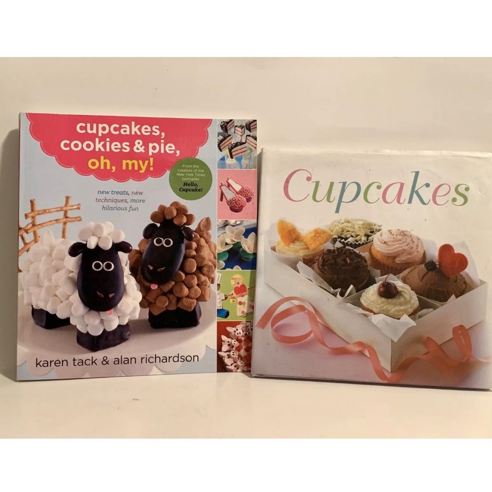 Lot of Two Cupcakes & Cupcakes,Cookies & Pie